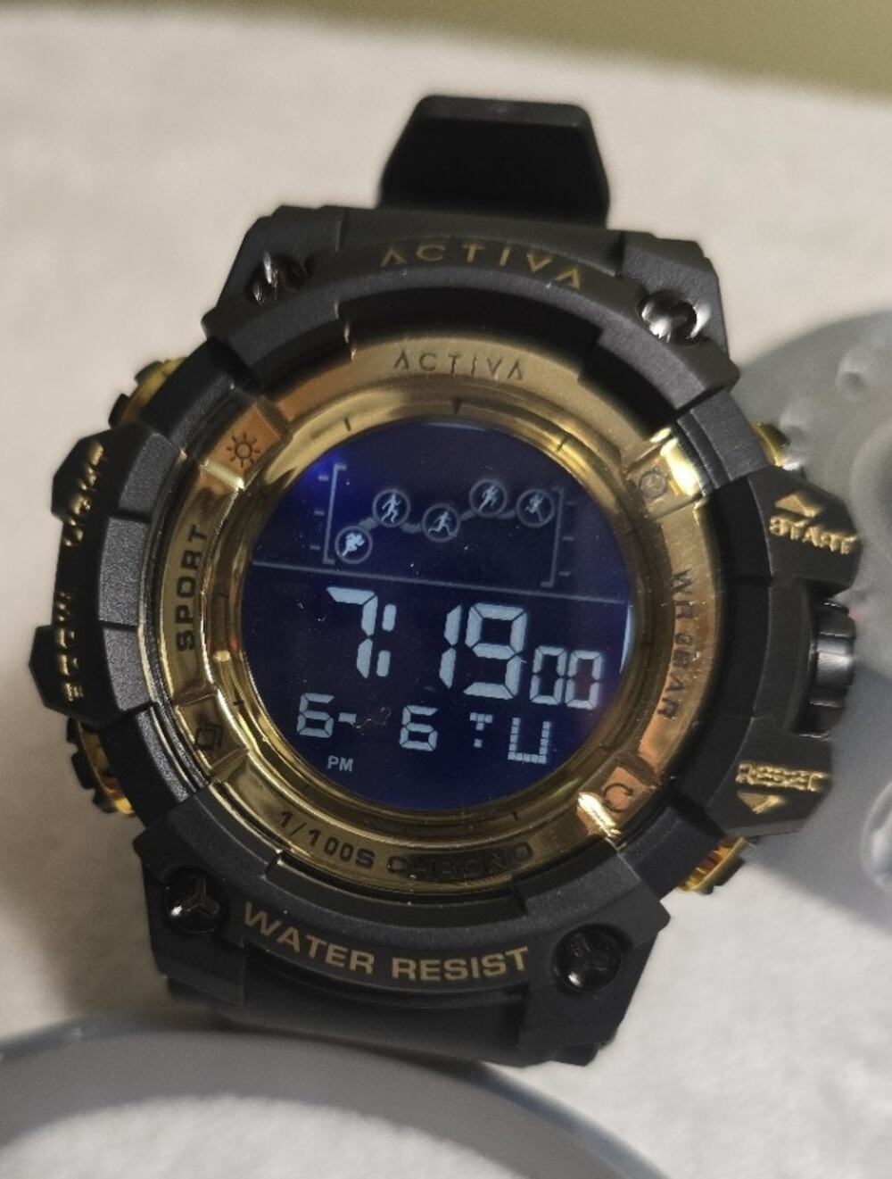 Activa Summit X Invicta Men's Digital Watch - 50mm. Black (ACW8082-005) (60)